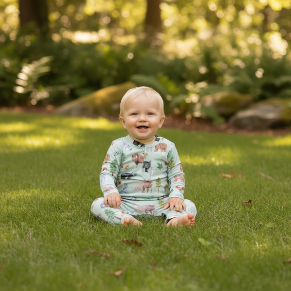 American Woodland Animals - Uni Romper