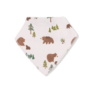 Sweet Brown Bears Bandana Bib