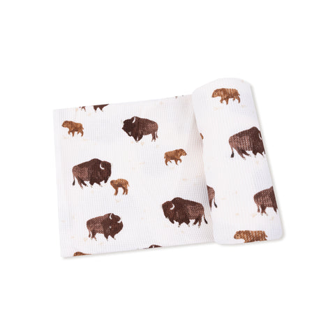 Bison Bamboo Swaddle Blanket