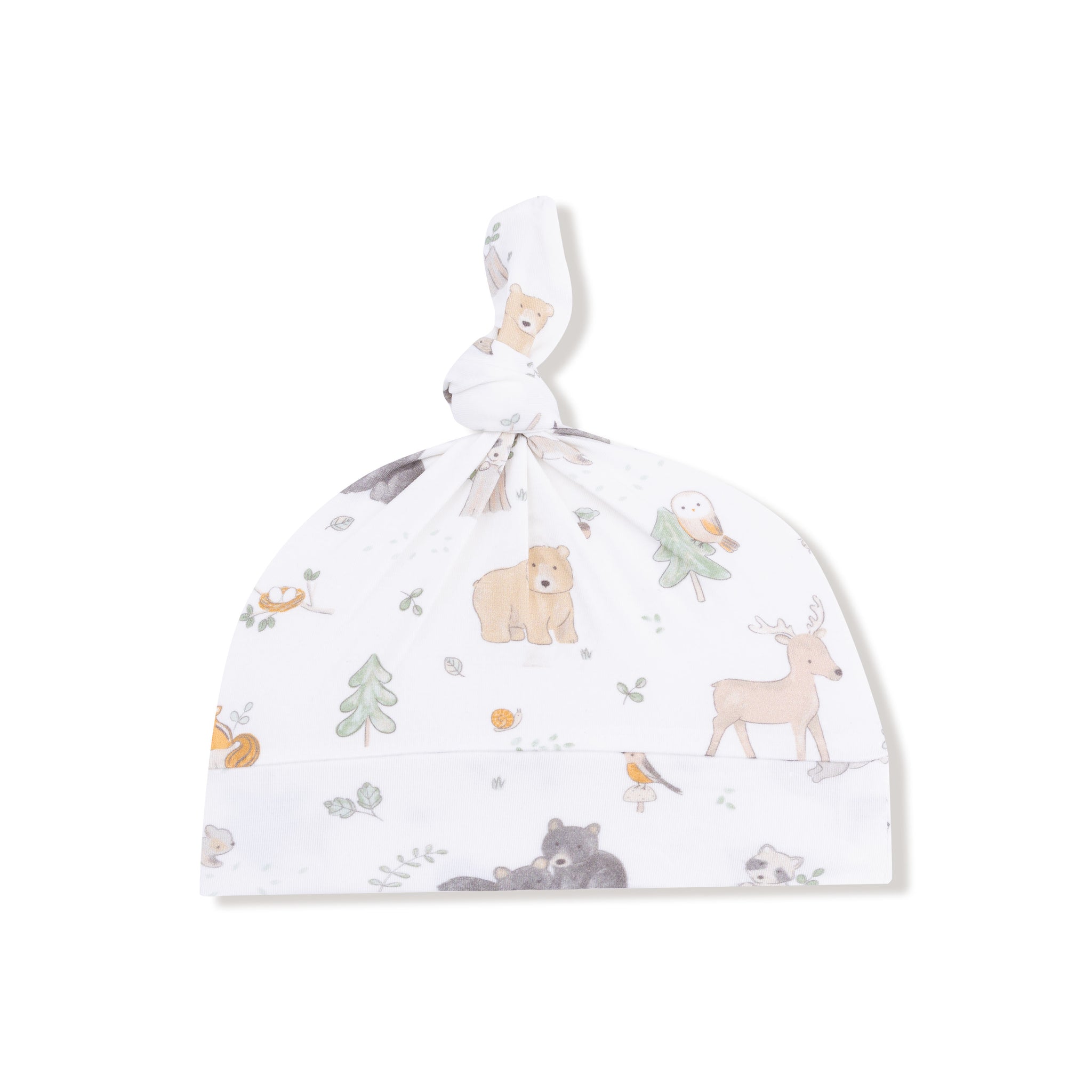 Woodland Babies Knotted Hat