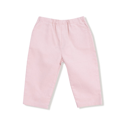 Cord Pant W/ Heart Pockets- Veiled Pink