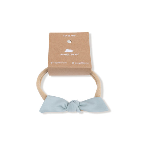 Solid Jadeite Bow W/ Nylon Headband