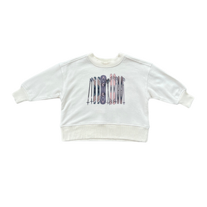 Boxy Sweatshirt - Snowboards