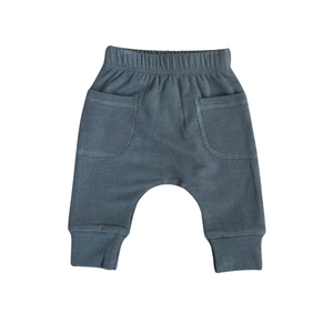 Baby Pocket Pants - Gray Wash