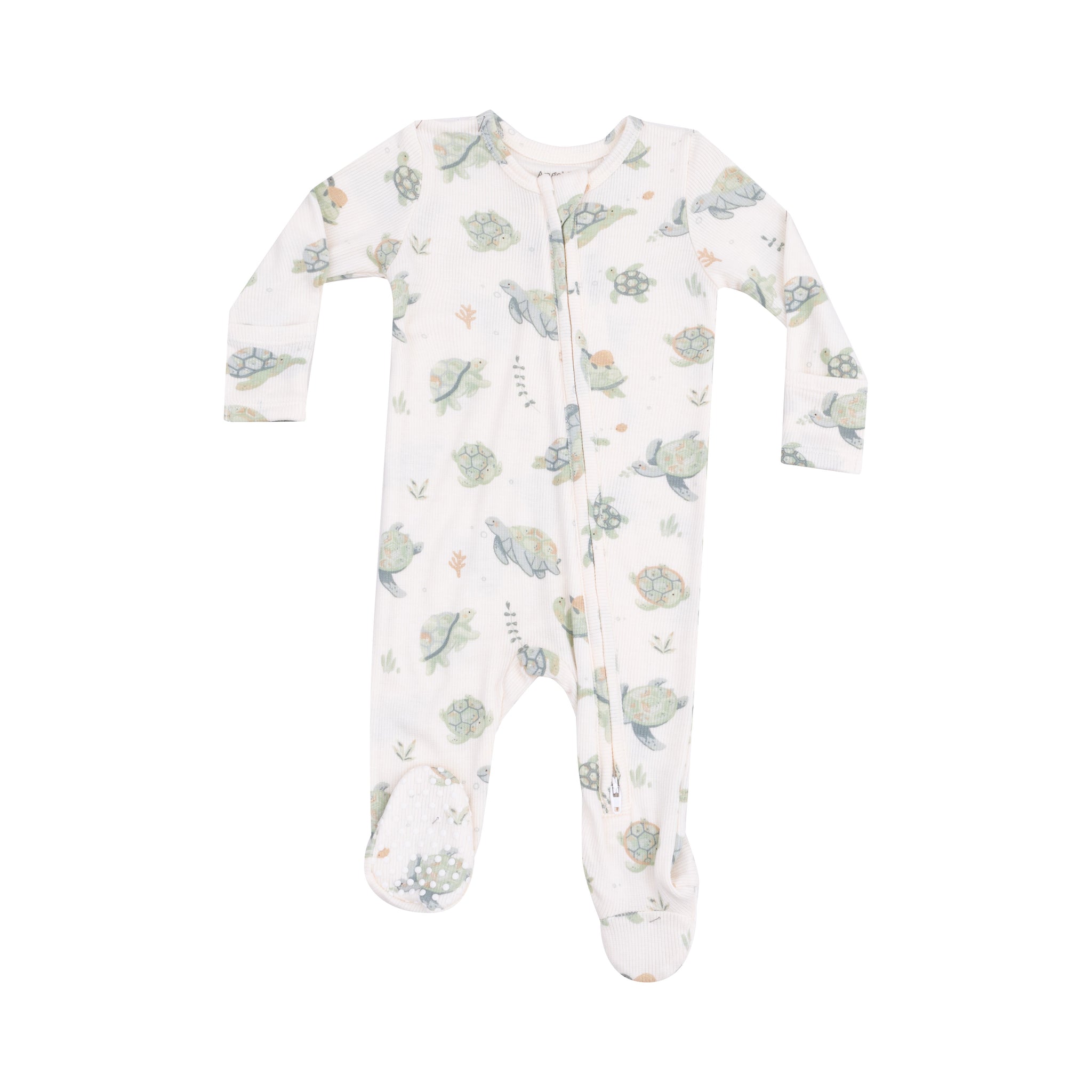 Sea Turtles Zipper Footie