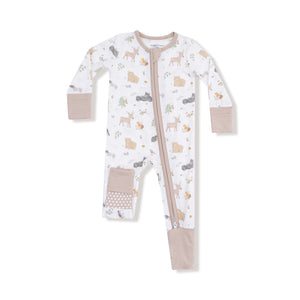 Woodland Babies 2-Way Zipper Romper