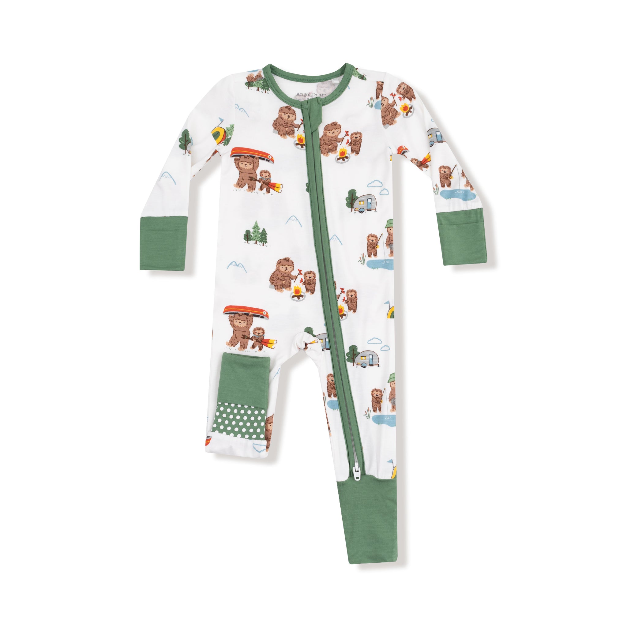 Bigfoot Camping 2-Way Zipper Romper