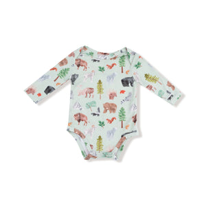 American Woodland Animals Bodysuit