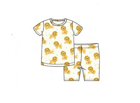 PRIDE & JOY MODAL PAJAMA SHORT SLEEVE SHORT SET
