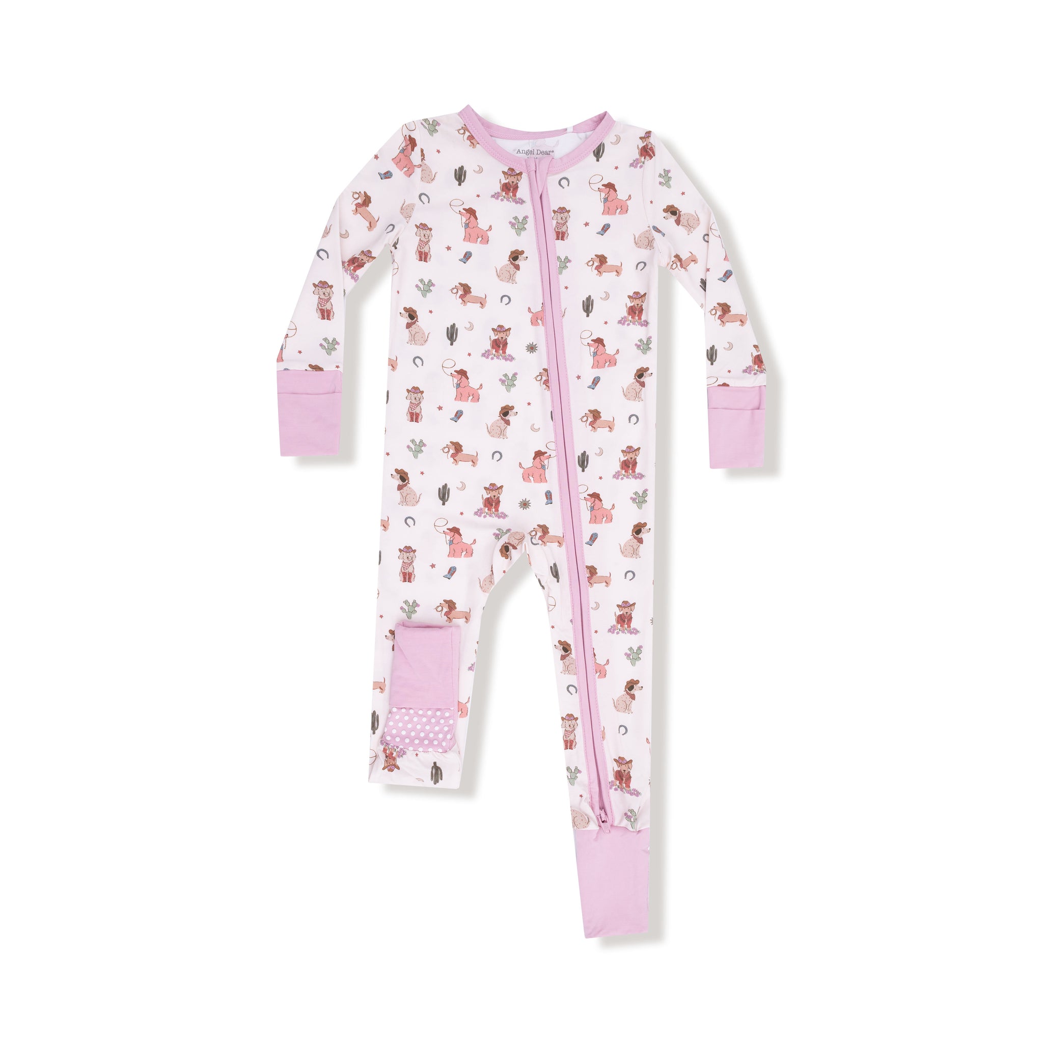 Cowgirl Dogs 2-Way Zipper Romper