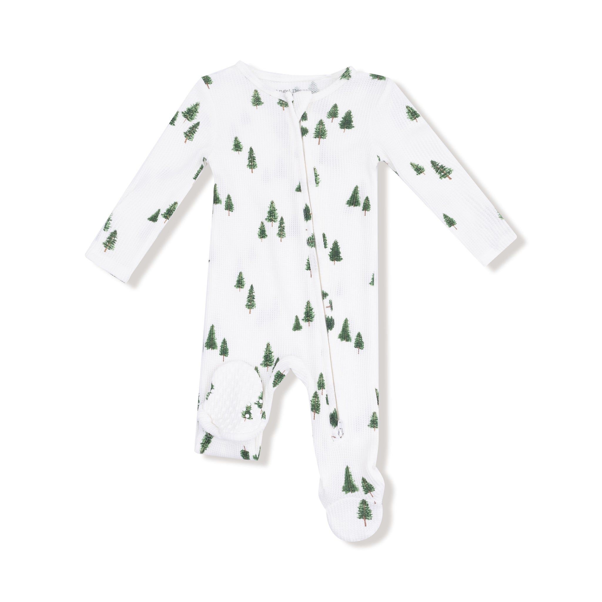 Tiny Forest Zipper Footie