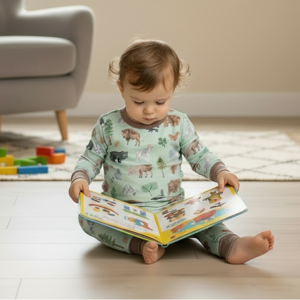 American Woodland Animals - L/s Loungewear Set