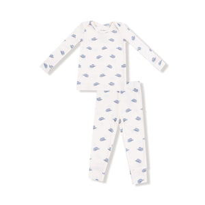 Petite Cowboy Hats Rib Loungewear Set