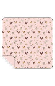 Collector Chickens Bamboo Swaddle Blanket