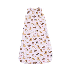 Best Friend Dogs Pink Sleep Bag