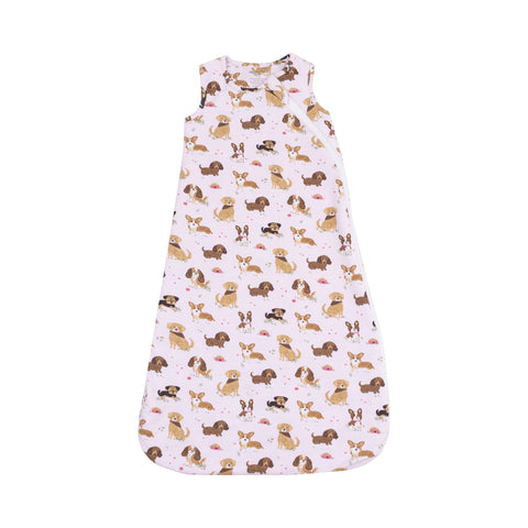Best Friend Dogs Pink Sleep Bag