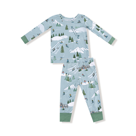 Winter Fun Skiers - L/s Loungewear Set