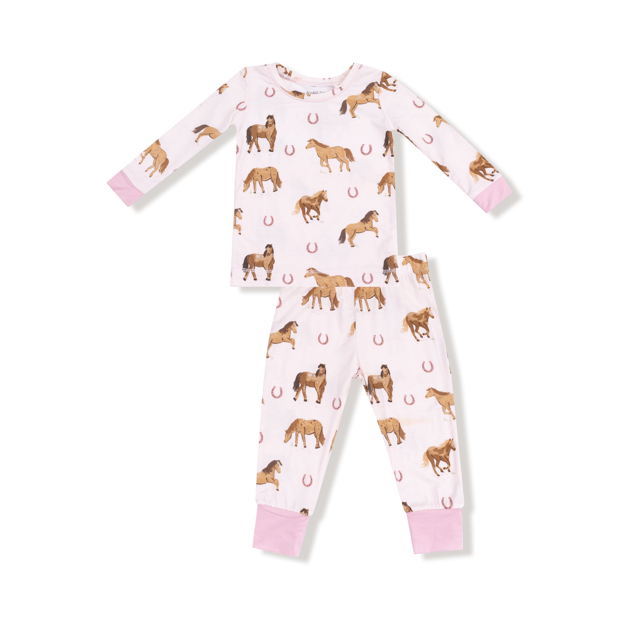 Horses-Pink - L/s Loungewear Set
