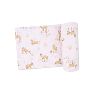 Little Fawn Bamboo Swaddle Blanket