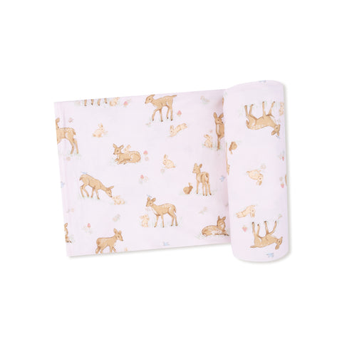 Little Fawn Bamboo Swaddle Blanket