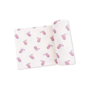 Petite Cowgirl Boots Bamboo Swaddle Blanket