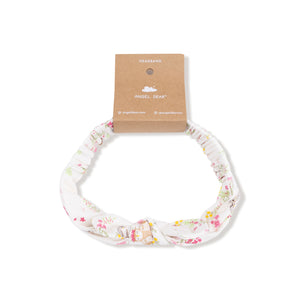 Floral Owl Families Knot Headband