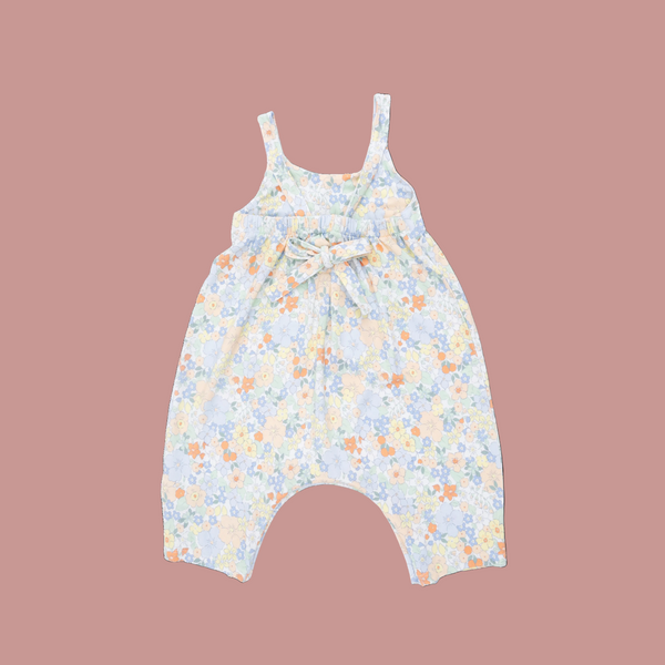 Georgia Floral - Tie Back Romper