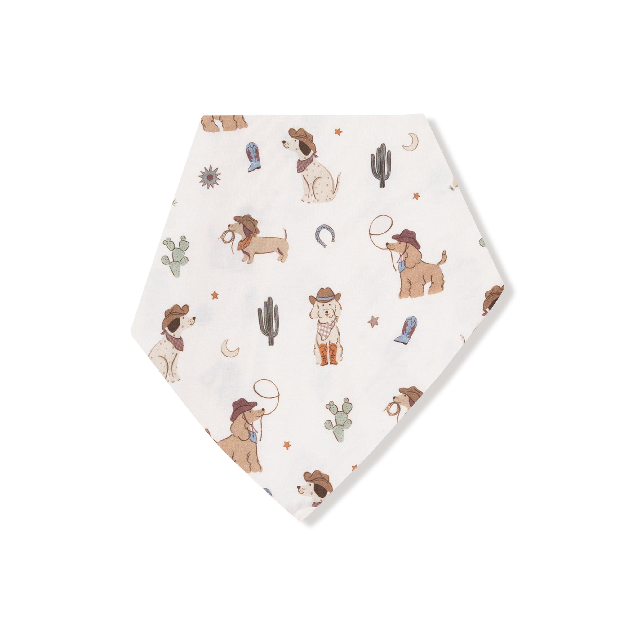 Cowboy Dogs Bandana Bib