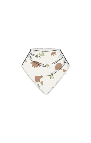 Sweet Brown Bears Bandana Bib