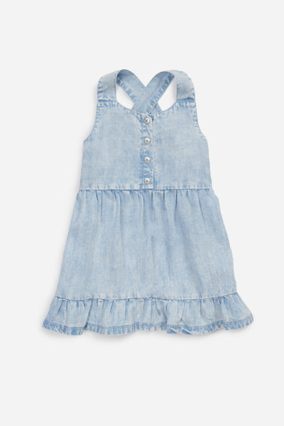 WHITE OUT WASH DRESS