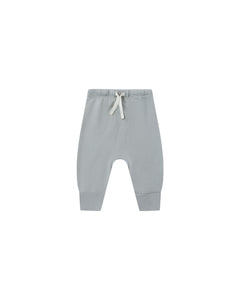 DRAWSTRING PANT || STEEL BLUE