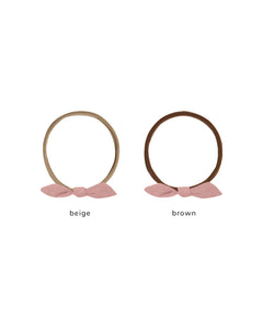 LITTLE KNOT HEADBAND || ROSE