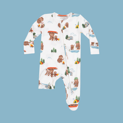 Bigfoot Camping Zipper Footie