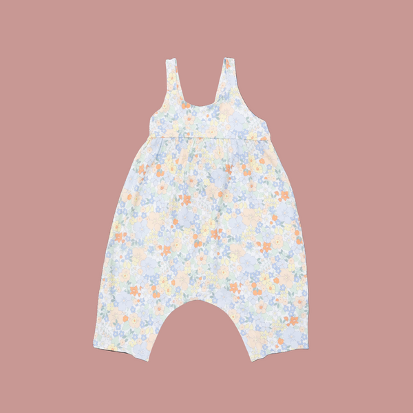Georgia Floral - Tie Back Romper