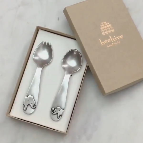 Elephant Spoon Set