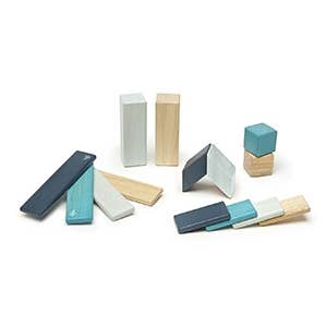 14 Piece Magnetic Wooden Block Set