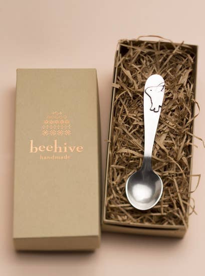 PEWTER BABY SPOON