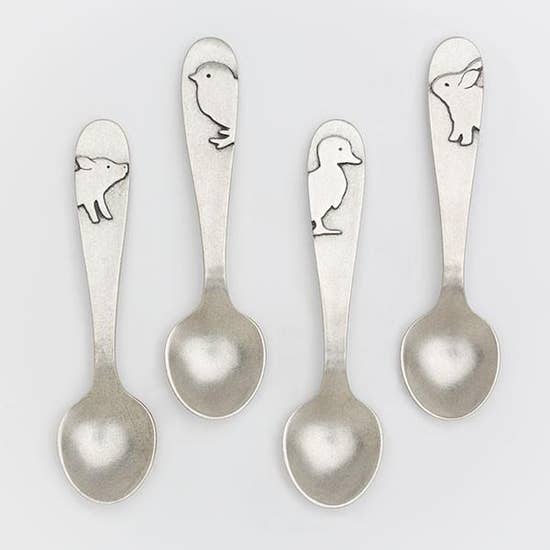 PEWTER BABY SPOON