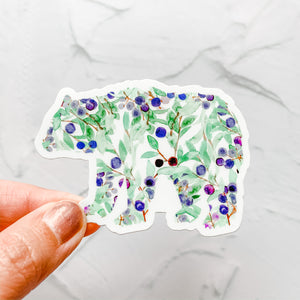 Huckleberry Bear Sticker