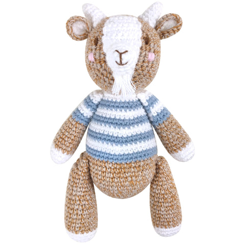 Crochet Baby Goat Rattle