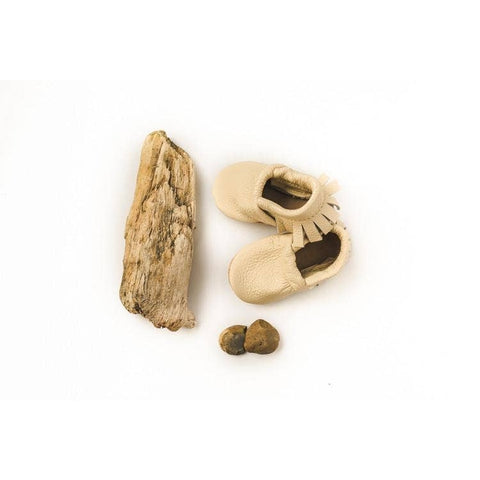 Moccs Shoe - Cream