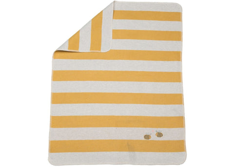 Juwel Blanket/Gold Stripes/Bees 7163