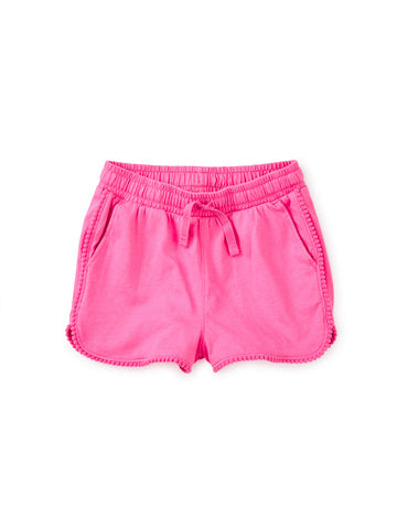 Pom-Pom Gym Shorts / Carousel Pink