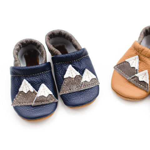 Shoes with Designs -Navy mtns