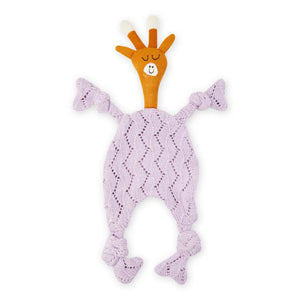 Comforter Cuddle Cloth - Textured Giraffe Lilac