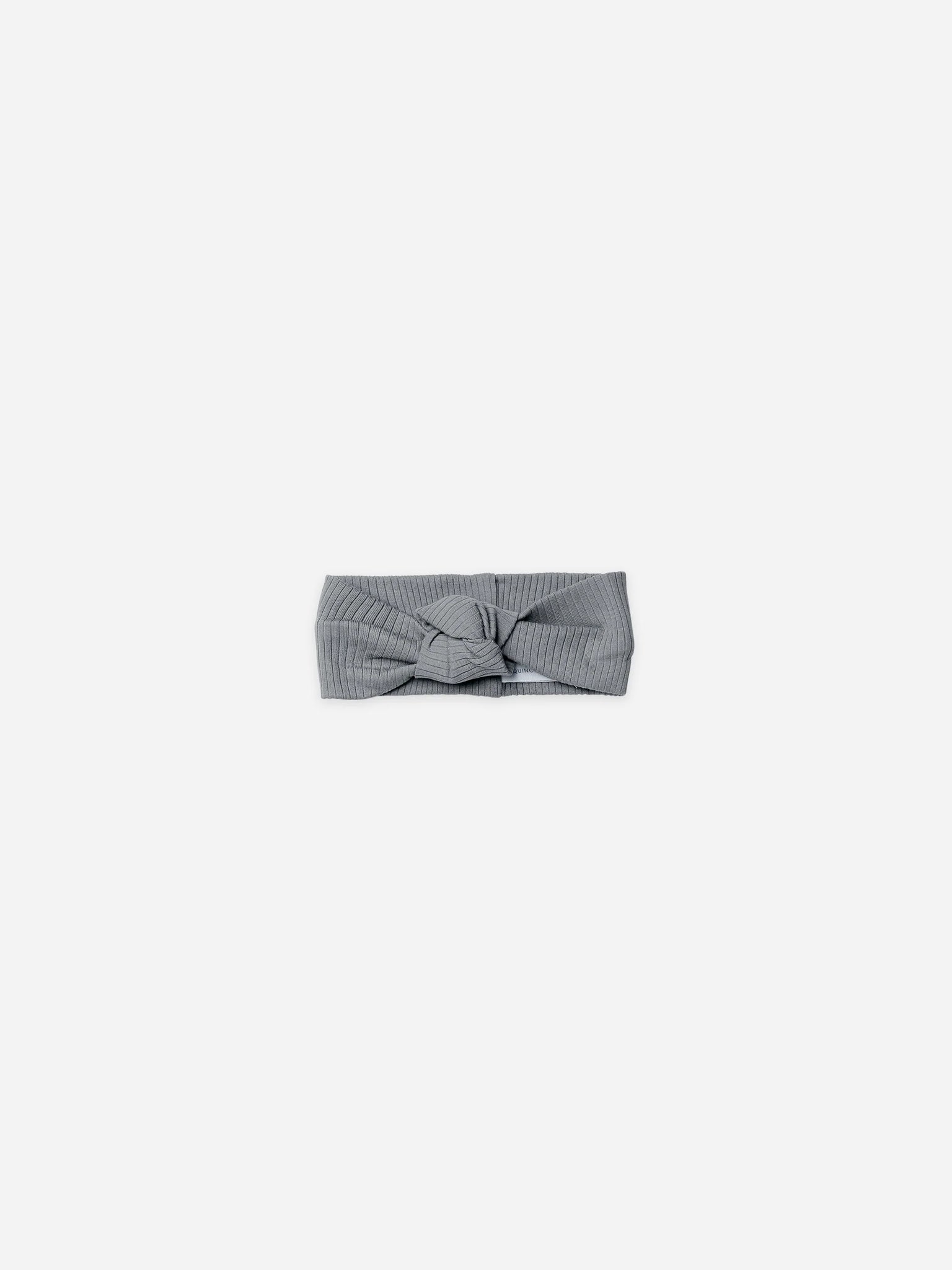 RIBBED KNOTTED HEADBAND | OCEAN