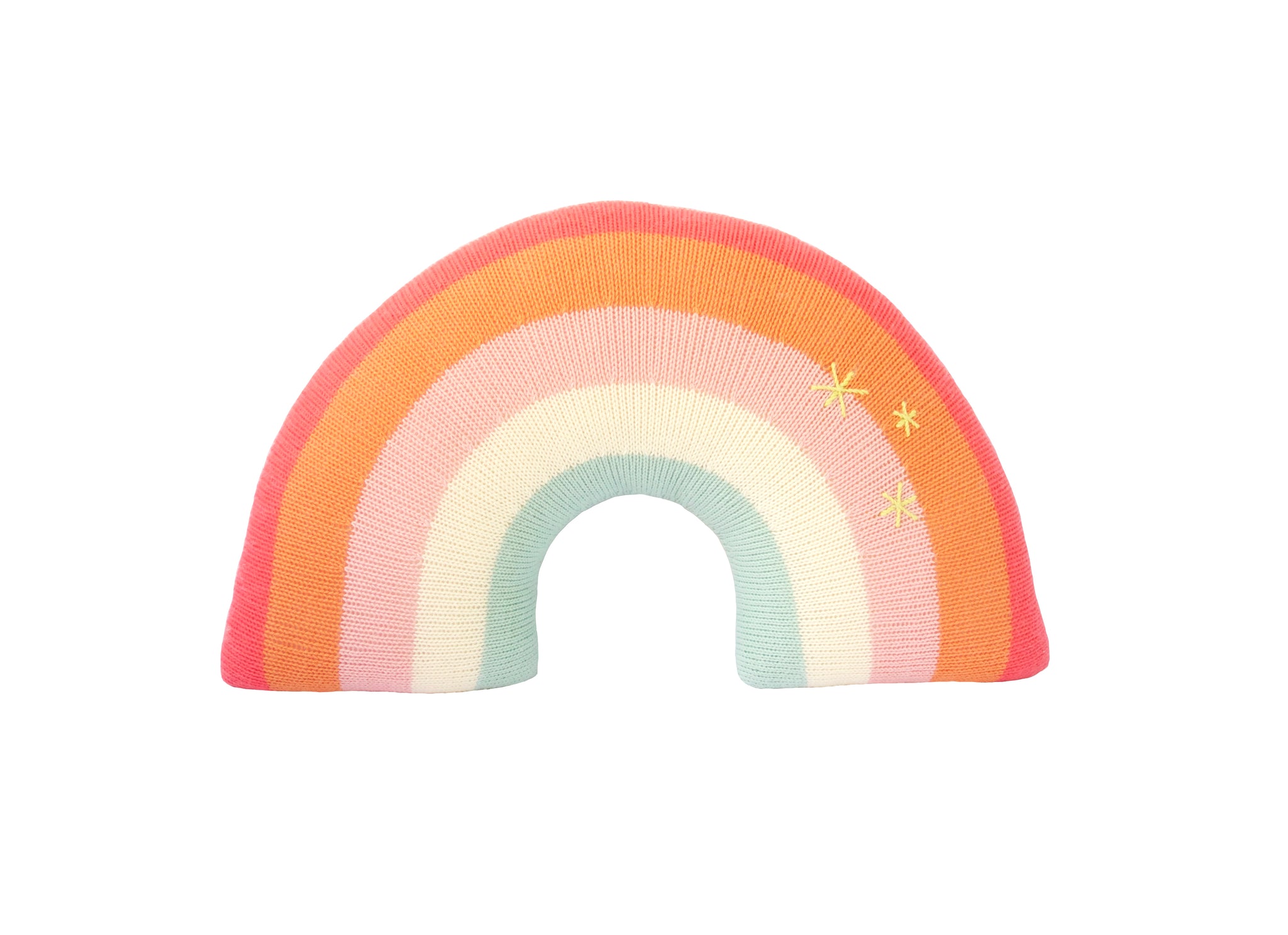 Rainbow Pillow Pink