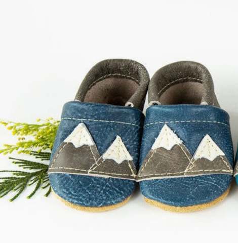 Shoes with Designs - Azure mtns