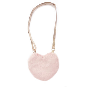 Fluffy Love Heart Bag
