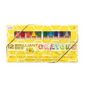 Brilliant Bee Crayons 12 pk